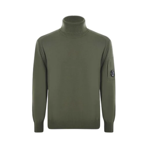 Ribbed Turtleneck Sweater