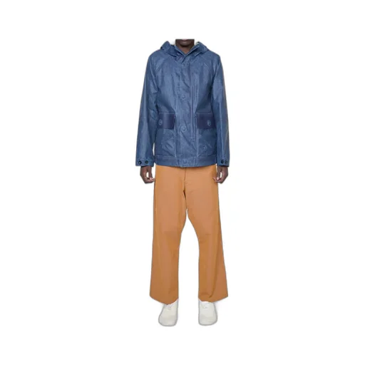 Long-Sleeved Hooded Jacket