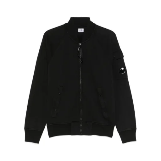 Zip-Up Cotton Sweatshirt
