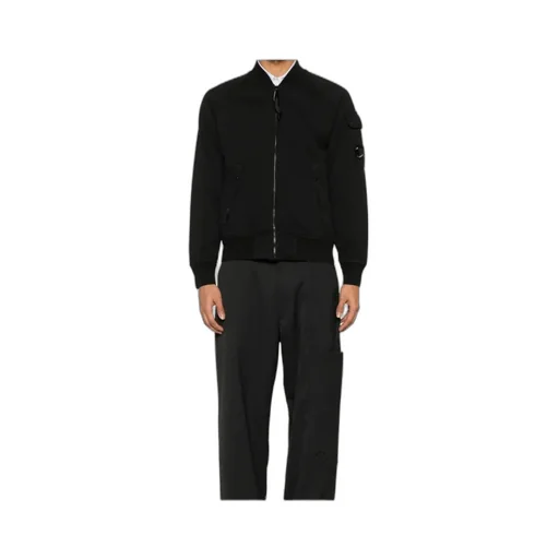 Zip-Up Cotton Sweatshirt