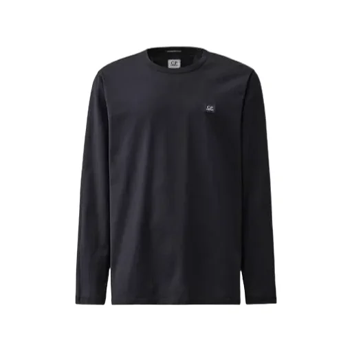 Round Neck Long-Sleeved T-Shirt