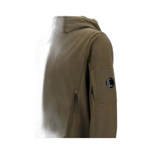 Hooded Zip-Fastening Jacket