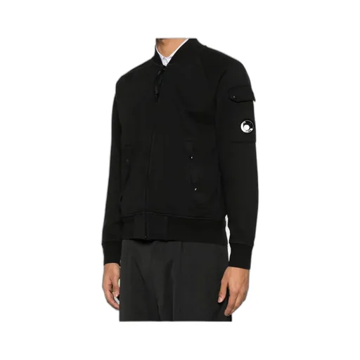 Zip-Up Cotton Sweatshirt