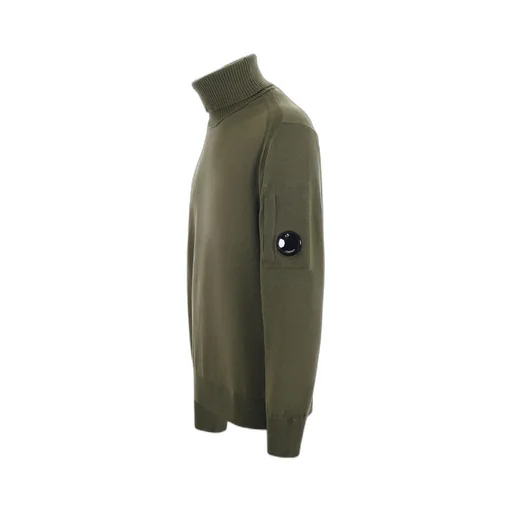 Ribbed Turtleneck Sweater