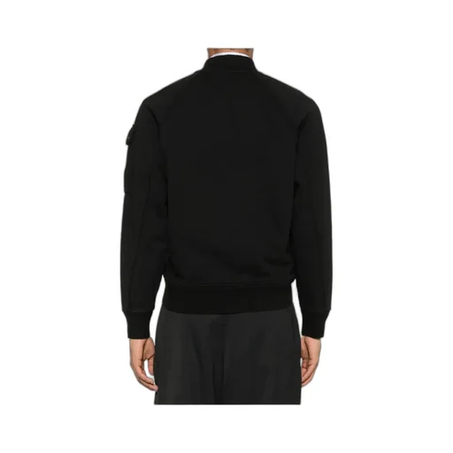 Zip-Up Cotton Sweatshirt
