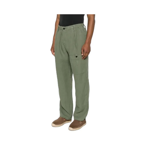 Casual Pants With Belt Loops