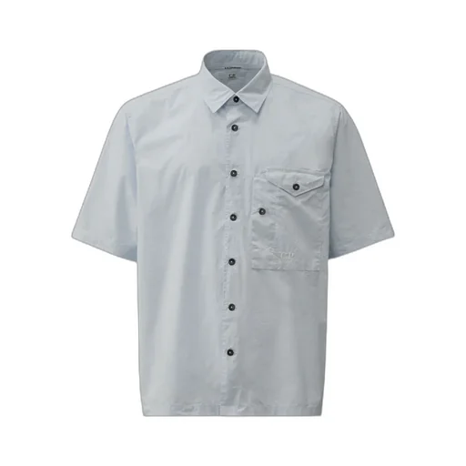 Short Sleeve Poplin Shirt