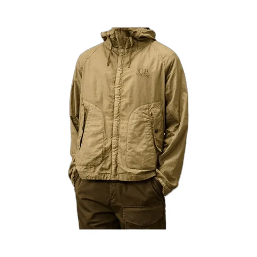 Goggle Hooded Jacket