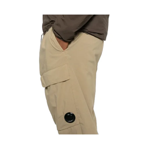 Lens-Detail Cargo Pants