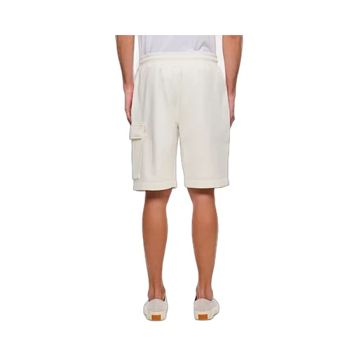 Logo Fleece Cargo Shorts