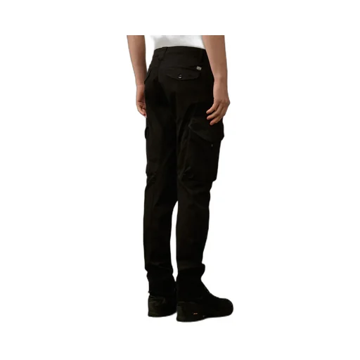 Stretch Sateen Utility Cargo Lens Pants