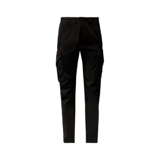 Stretch Sateen Utility Cargo Lens Pants