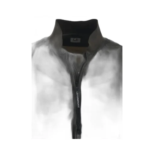 Ribbed Knit Collar Jacket