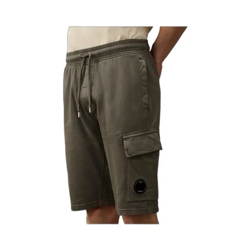 Lens-Detailed Track Shorts