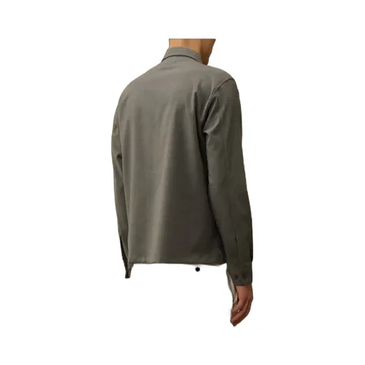 Long-Sleeved Wool Shirt