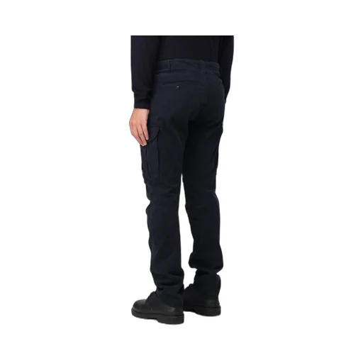 Lens-Detailed Tapered-Leg Cargo Pants