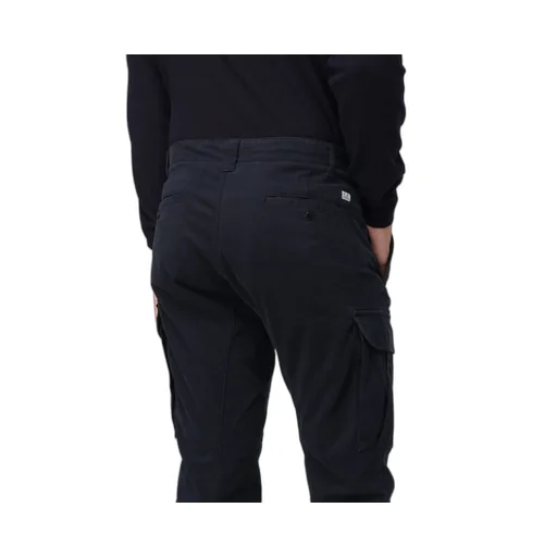 Lens-Detailed Tapered-Leg Cargo Pants