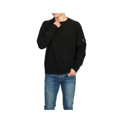 Lens-Detailed Sweater
