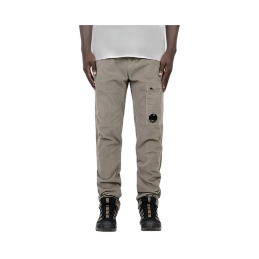 Straight Leg Corduroy Cargo Pants