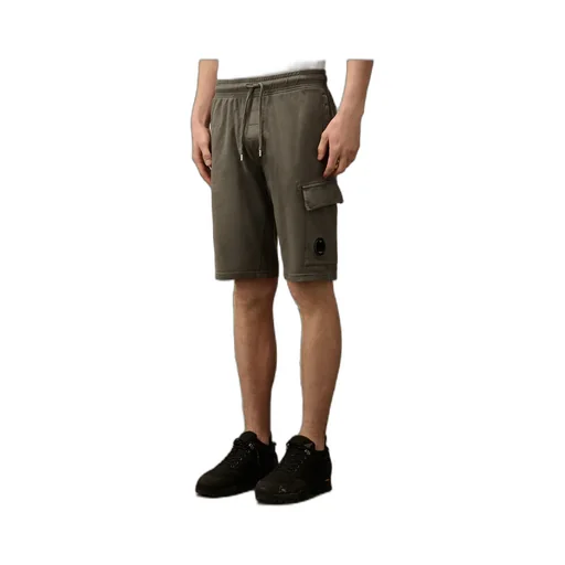 Lens-Detailed Track Shorts