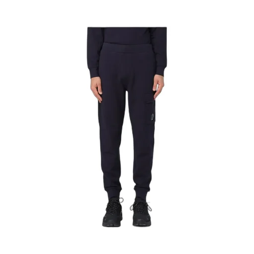 Lens-Detailed Cotton Track Pants
