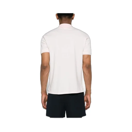 Logo-Patch Piqué Polo Shirt