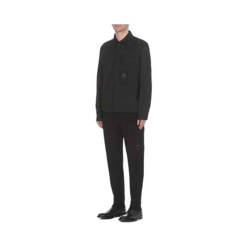 Zip-Up Cotton Shirt