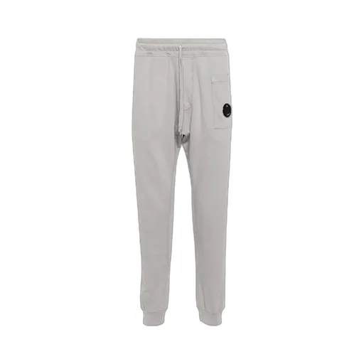 Lens-Detail Cotton Track Pants
