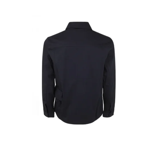Zipped Cotton Shirt Jacket