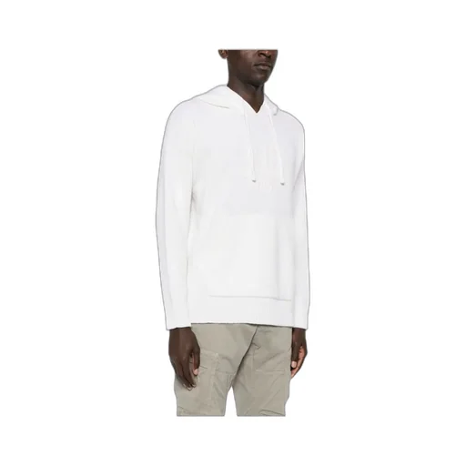 Logo-Embroidered Knitted Hoodie