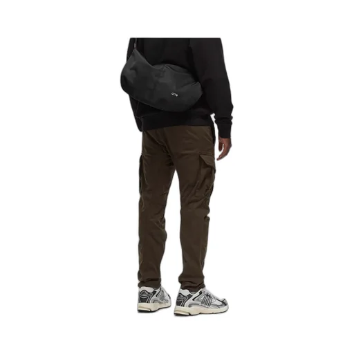 Lens-Detailed Tapered-Leg Cargo Pants