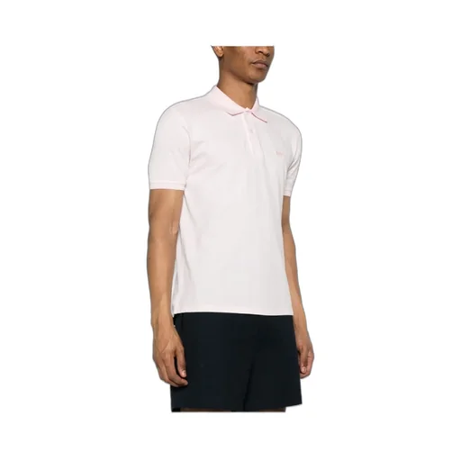 Logo-Patch Piqué Polo Shirt