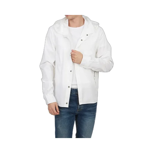 Long-Sleeved Hooded Shirt