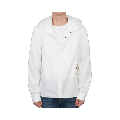 Long-Sleeved Hooded Shirt