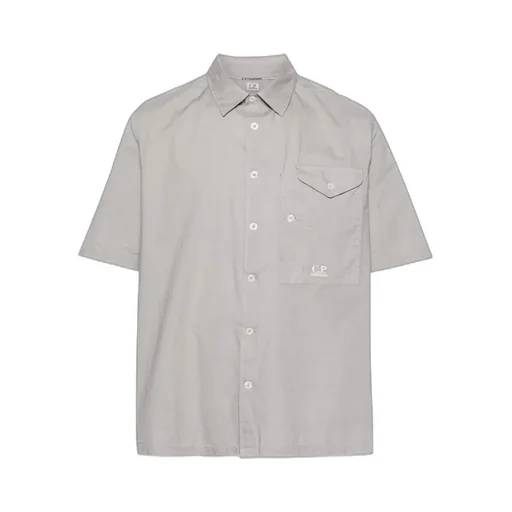 Logo-Embroidered Cotton Shirt