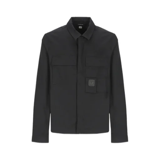 Zip-Up Cotton Shirt
