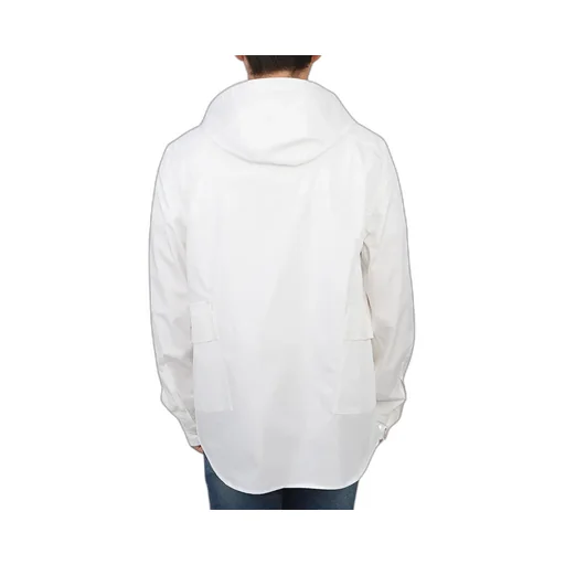 Long-Sleeved Hooded Shirt