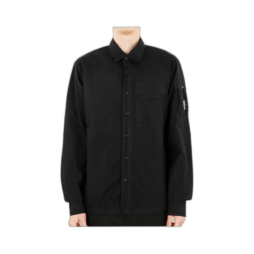 Button Long-Sleeved Shirt