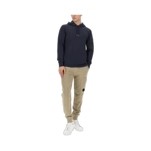 Lens-Detail Cotton Hoodie