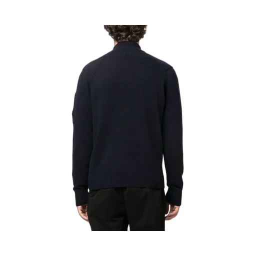 Mock Neck Zip Up Sweater
