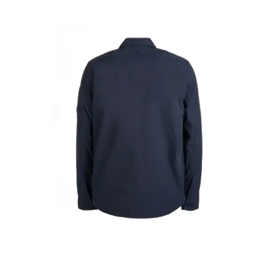 Lens-Detail Cotton Shirt