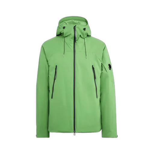 Lens-Detail Hooded Jacket
