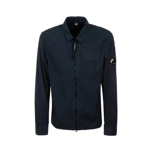 Long-Sleeved Shirt Jacket