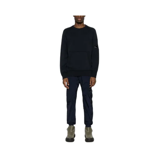 Lens-Detailed Crewneck Sweatshirt