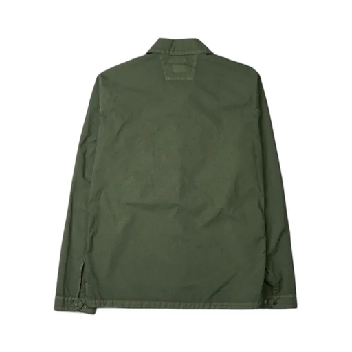 Logo-Patch Shirt Jacket