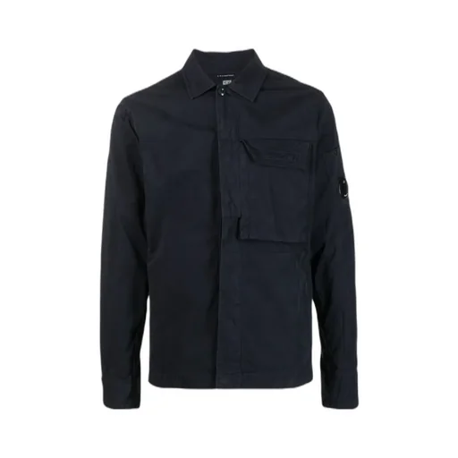 Logo Plaque Cotton Shirt