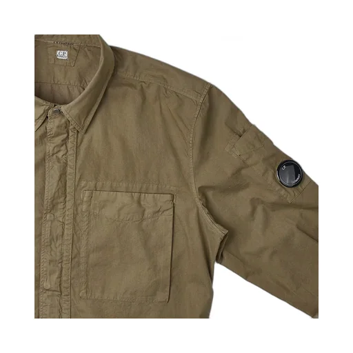 Lens-Detail Long-Sleeve Shirt