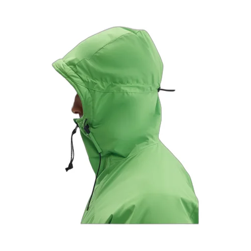 Lens-Detail Hooded Jacket