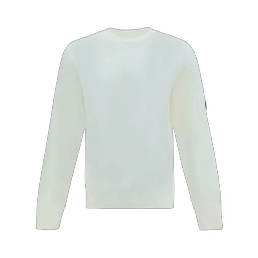 Logo Button Crewneck Sweatshirt