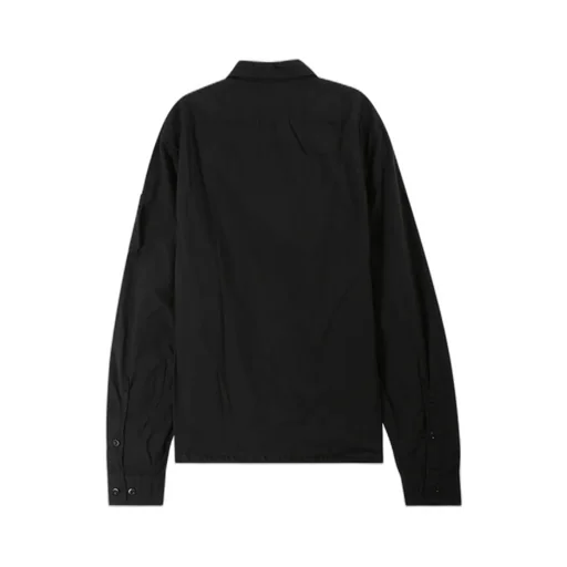 Taylon L Logo Plaque Zipped Shirt